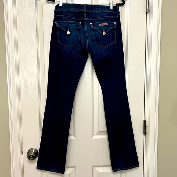 Like new Hudson jeans size 27 Straight leg dark denim. 3 front 2 back pockets‼️ - Picture 7 of 8